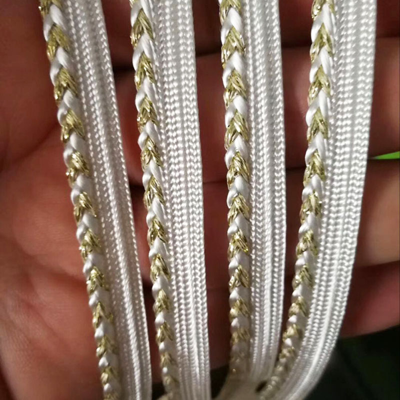 Polyester strand braided cord