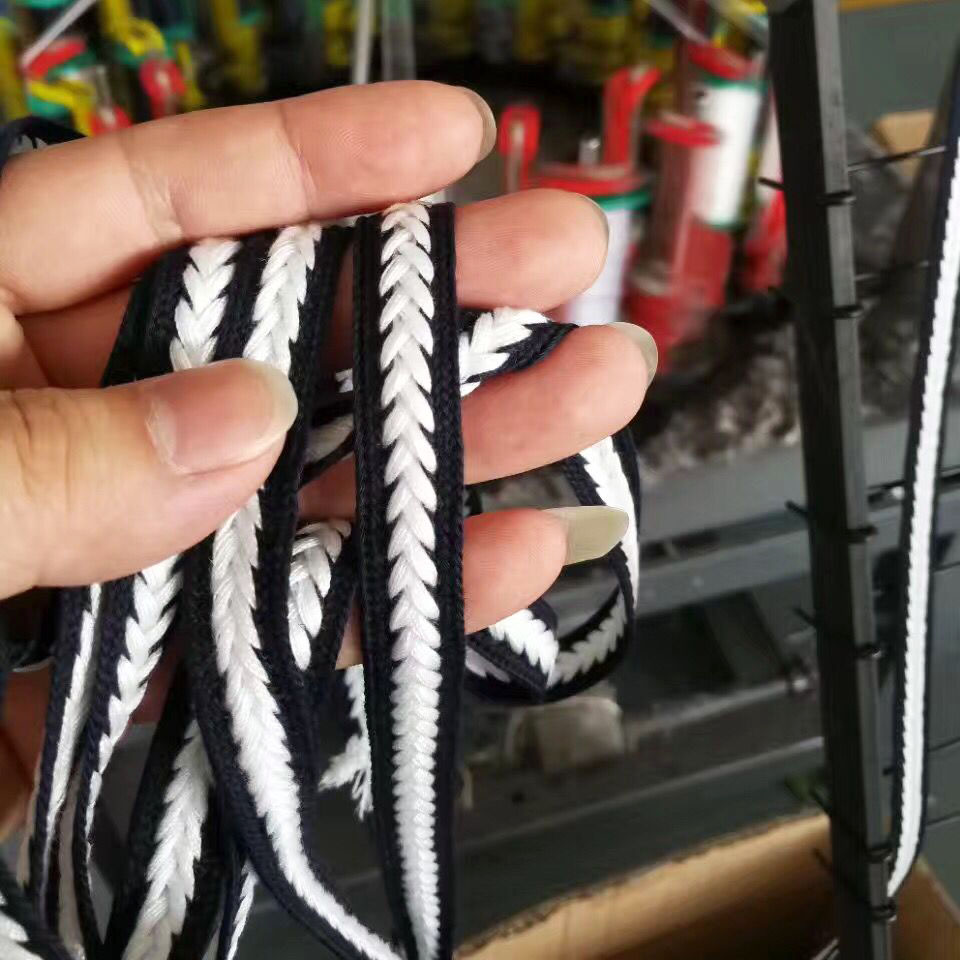 Polyester strand braided lubid